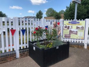 Halesworth Station planters 25 May 2020