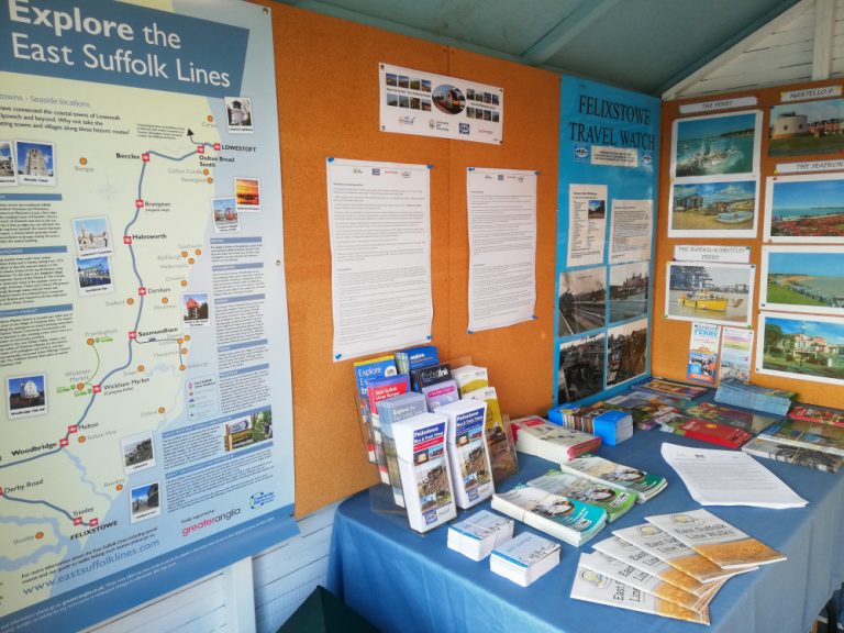 Exhibition at Visit Felixstowe Beach Hut