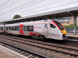Intercity train at Ipswich June 2021