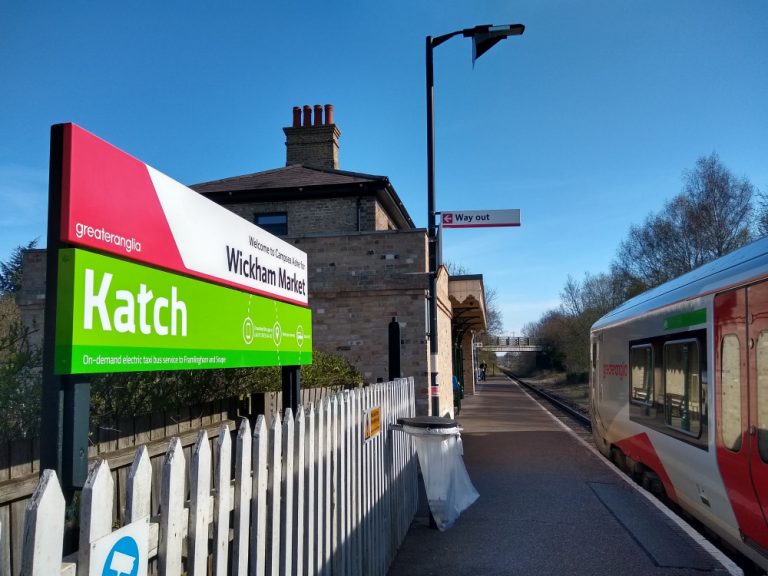 Katch - Wickham Market Station - April 2022