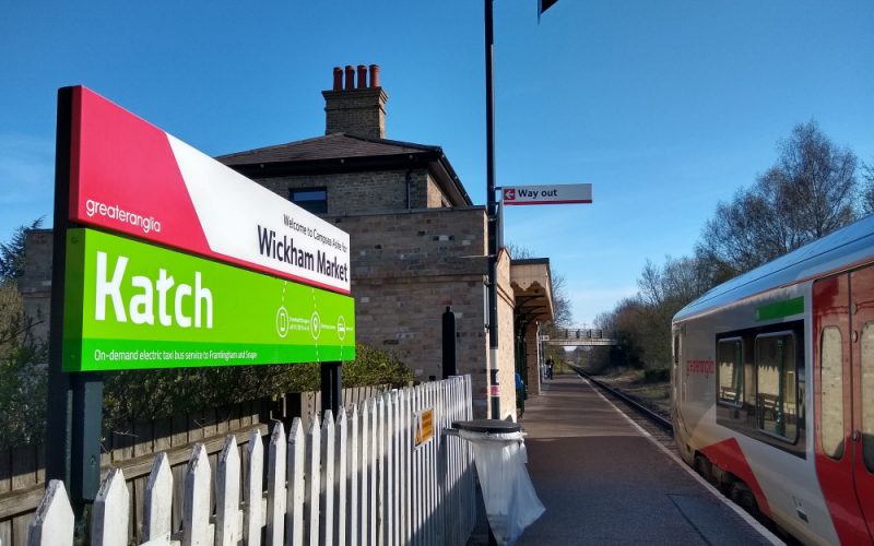 Katch - Wickham Market Station - April 2022