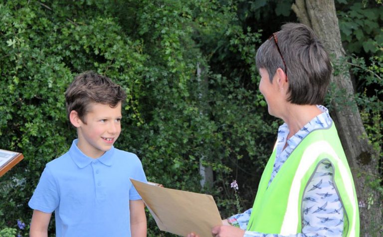 Westerfield bee competition winner