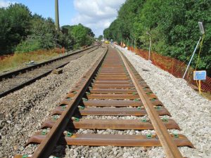 Track renewal at Westerfield
