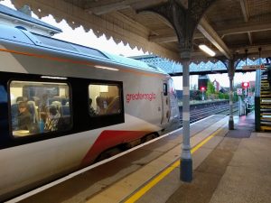 Train at Woodbridge - November 2022