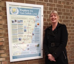 Thalia Rushmore - New East Suffolk Lines Community Rail Partnership Officer