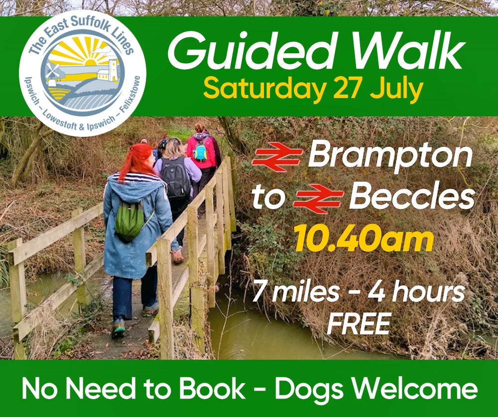 27 July Guided Walk - Brampton to Beccles