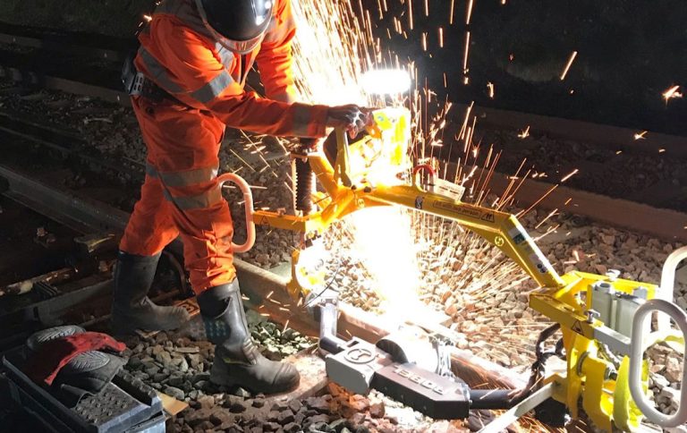 Anglia track renewals - Network Rail photo