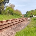 Tracks north of Saxmundham