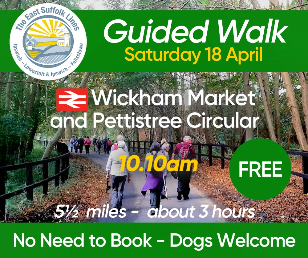 Guided Walk- Saturday 18 April 2026 - Wickham Market Circular