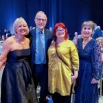 Award winners, Jayne Sumner, David Gibson, Jane Stewart (ESSCRP) and Sandy Burn