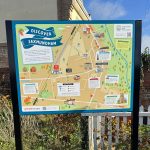 Saxmundham wayfinding sign