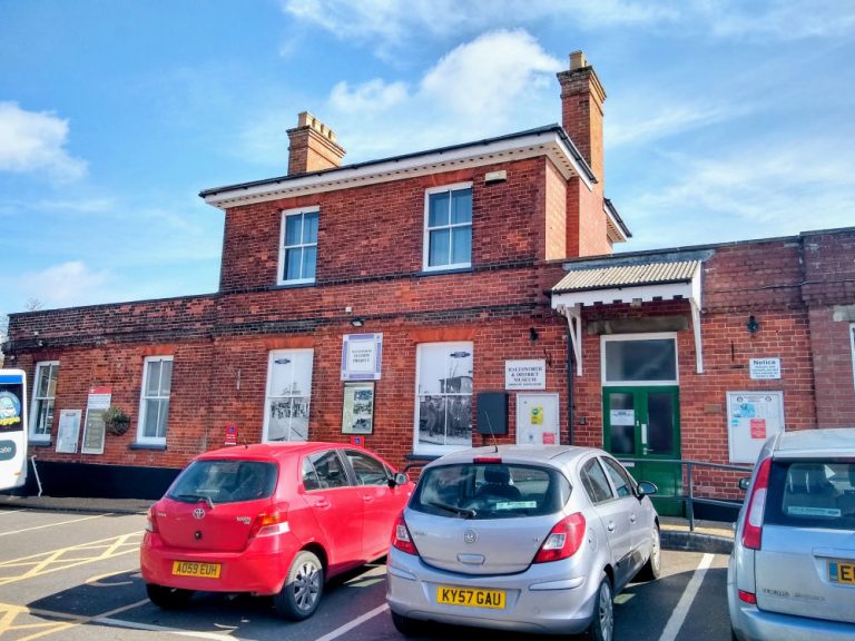 Halesworth station April 2022