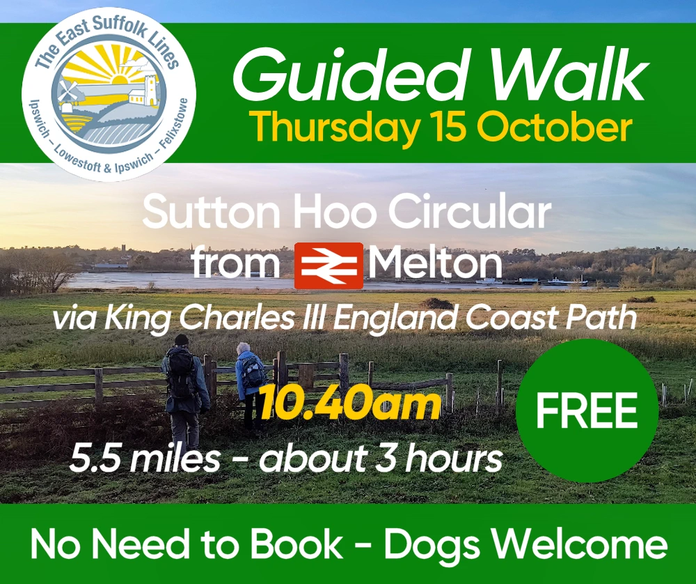 Guided Walk 15 October 2026 Sutton Hoo Circular