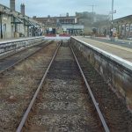 Lowestoft station track